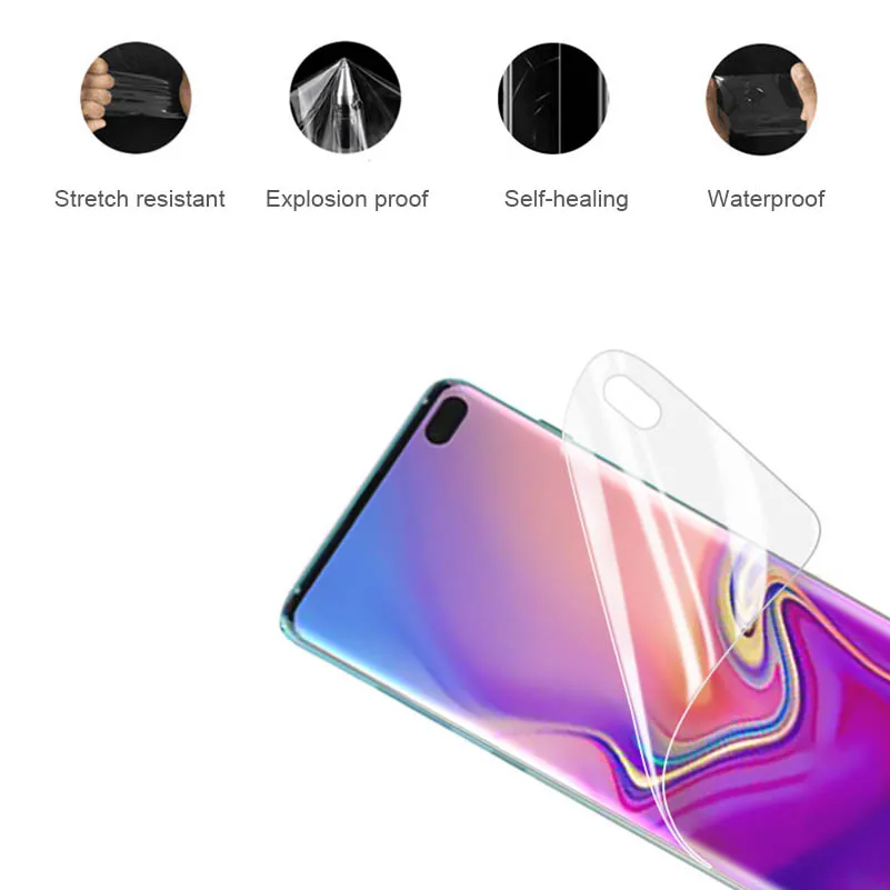 3D изогнутая полноразмерная Пленка ПЭТ для Samsung Galaxy S10 Lite S8 Plus S9 S6 S7 Edge Note 8 9 Защитная