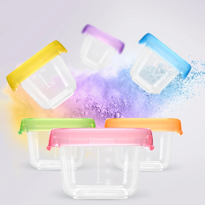 Новая детская пищевая добавка коробка конфетного цвета контейнер для кормления