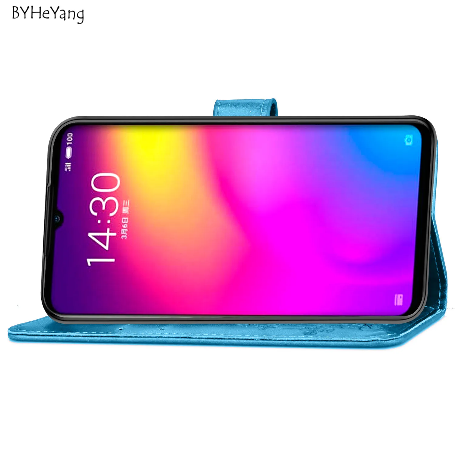 Чехол для Meizu Note 9 чехол M9 из искусственной кожи откидной Винтажный телефона
