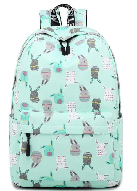 Joyloading школьный рюкзак с мультяшным принтом кролика в стиле преппи для студентов