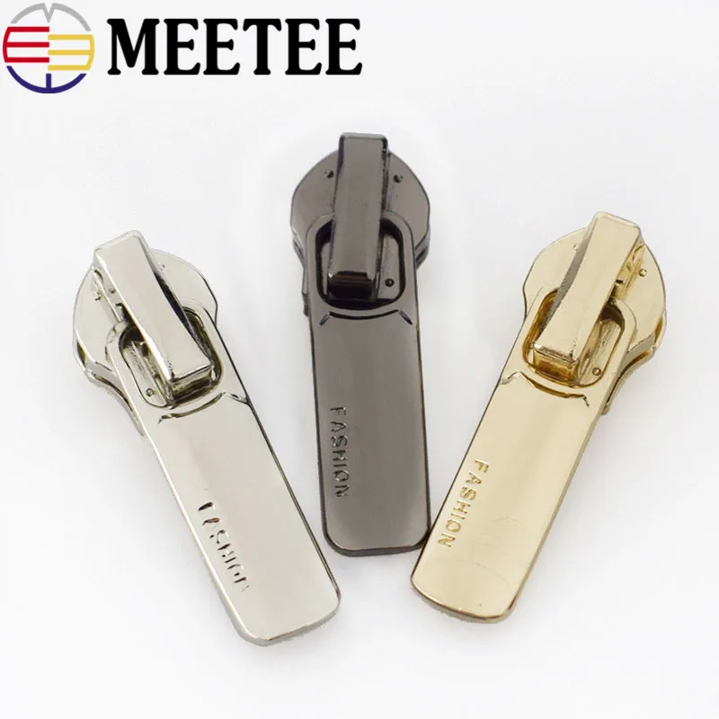 Meetee 10 Pcs Zippers Sliders Sewing For Nylon Zipper Head DIY Bag Garment Home accessories Crafts G2-1 | Дом и сад