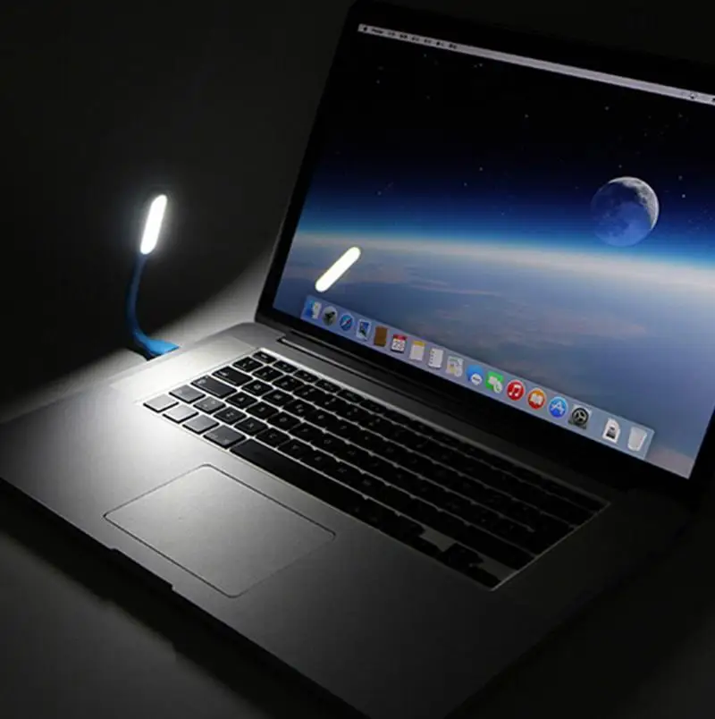 Модная ультраяркая Гибкая USB Светодиодная лампа Портативная для портативного