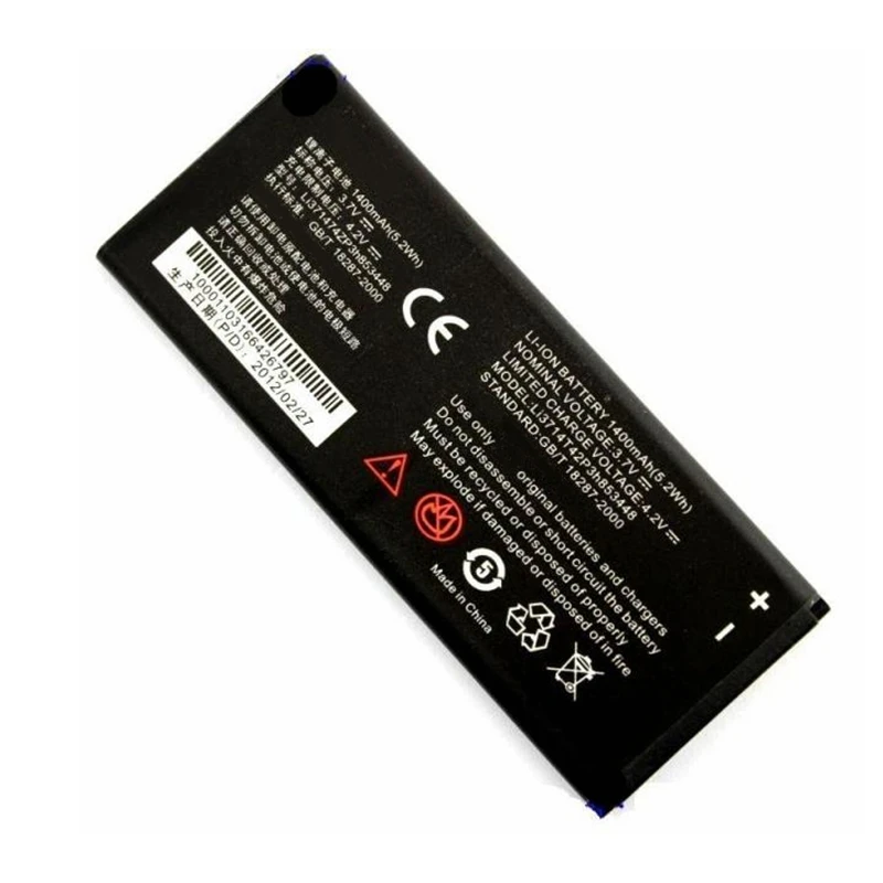 Срочная Продажа ограниченный запас 1400mAh LI3714T42P3H853448 запасная батарея для ZTE V960 Skate