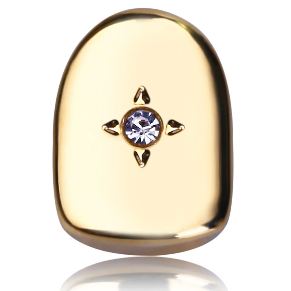 Зубные коронки для мужчин и женщин сверкающие накладки в стиле хип-хоп на верхние