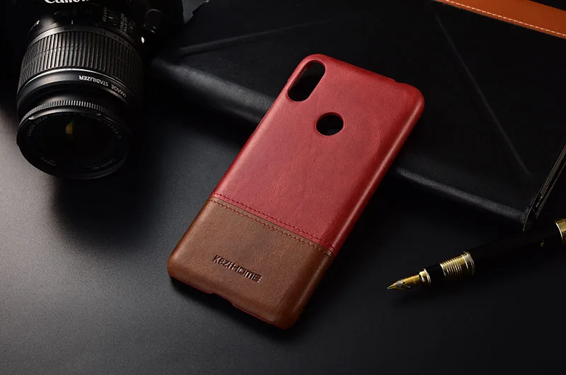 Чехол для Motorola Moto P30 Note KEZiHOME, роскошный хит цвета, натуральная кожа, твердая задняя крышка, Капа для Moto P30 Play, чехол для телефона s