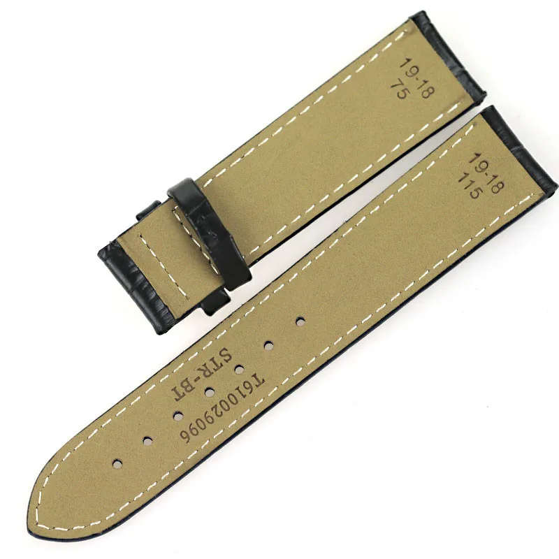 Часы isunzun ремешки для Tissot 1853 T065430A часы из натуральной кожи ремешок Nato кожаный ремешок T065 Ремешки для наручных часов