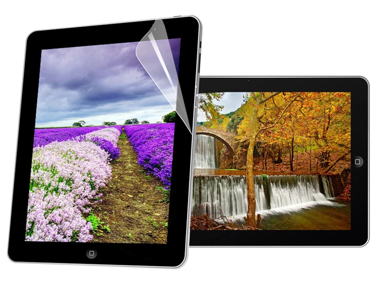 

10pcs/For iPad5 Air 1 Clear HD Glossy LCD Screen Protector For iPad6 Air 2Tablet PC Transparent Protective Film tablet