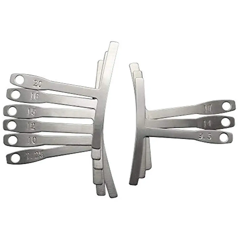 

Orphee 9 шт./компл. t-образные гитарные струны, штангенциркуль, линейка, кривая радиуса, гитара, линейка для гитары, аксессуары для инструмента