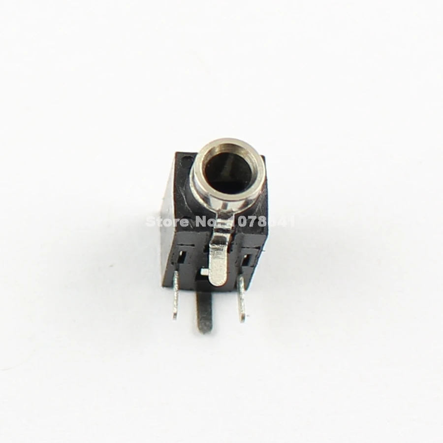 100 шт. 2 5 мм аудио разъем 4 булавки DIP для стереонаушников PJ210B|4 pin female connector|4 femalejack