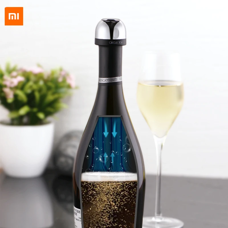 MI Mijia Circle Joy Сверкающее вино мини пробка для шампанского эффективное сохранение