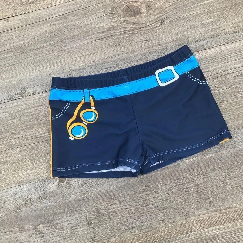 Детские купальники для мальчиков Мультяшные из полиэстера Детский Эластичный