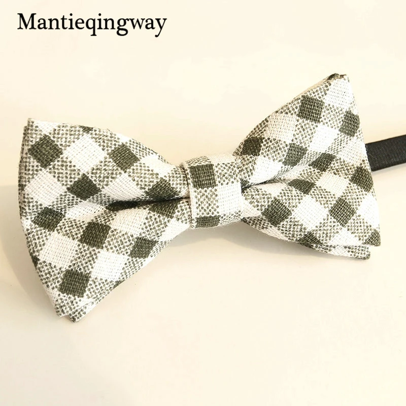 Mantieqingway Детский галстук бабочка для малышей в горошек/полосатый с мультяшным