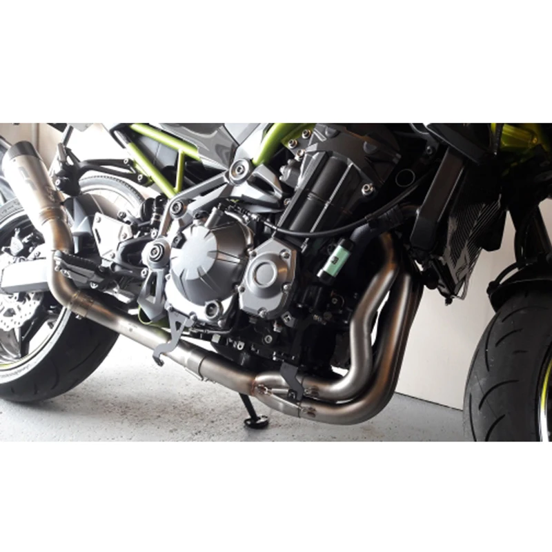 Z900 мотоцикл глушитель труба изменение Титан спереди заголовка трубы Полный Системы для Kawasaki z900
