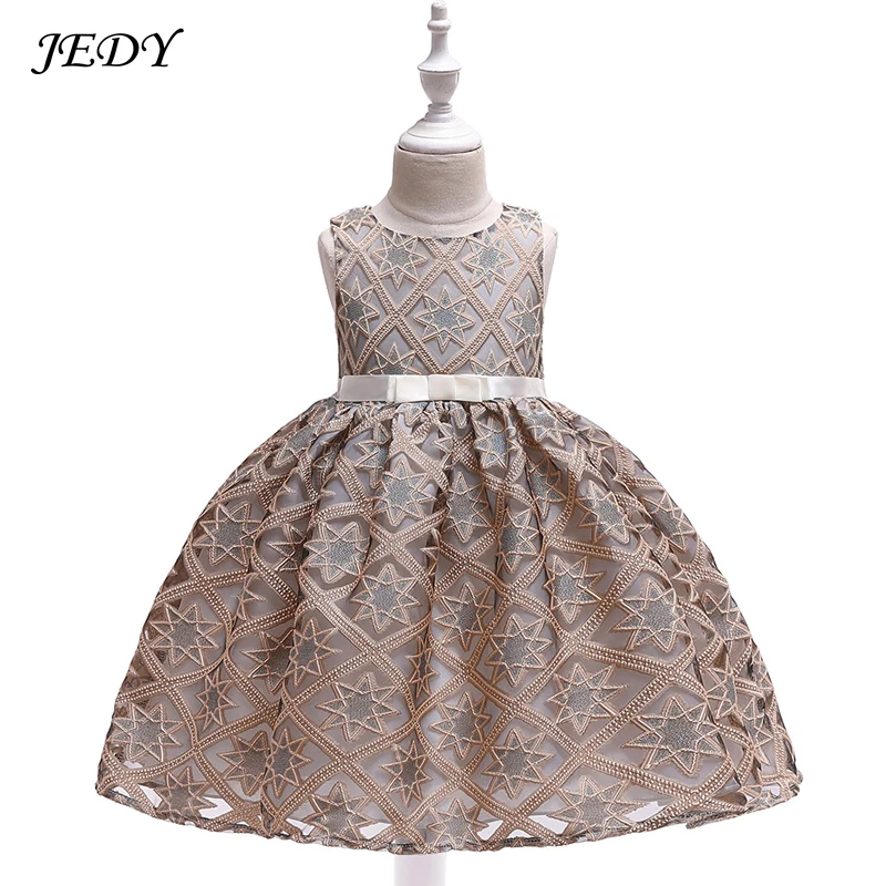 New Summer 4 To 13 Years Little Girls Pure Cotton Lining Party Costume Dress Kids Baby Princess Dresses 5 6 7 8 9 10 11 12 Year | Детская