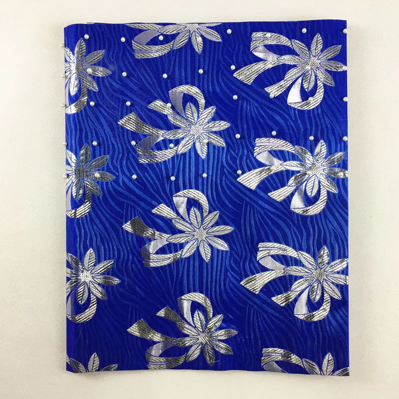 royal blue Золотой цвет BYM Африканский sego головной убор бисером aso oke геле головной убор 036 2pcs 1 комплект для свадьбы - Цвет: royal blue