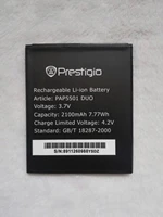 prestigio pap5501 duo 5501 battery 2100mah high quality mobile accumulator