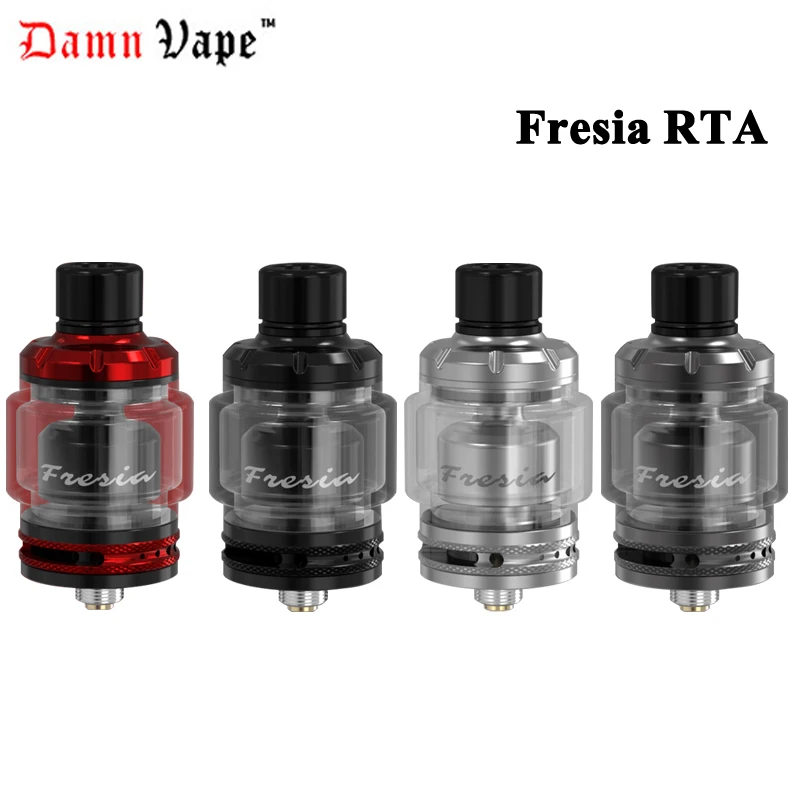Оригинальный DamnVape фрезия MTL RTA бак 2 мл/3 5 мл 22 мм одна катушка AFC система Danm Vape freasia | Атомайзеры электронных сигарет -32971569816