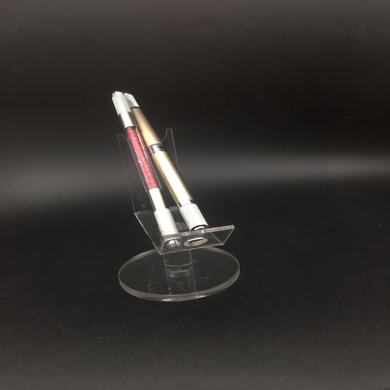 

Acrylic Tattoo Pen Machine Holder Display Stand Holder Transparent Tattoo Supply Rack Tray Rest Organzier For Temporary Tattoo