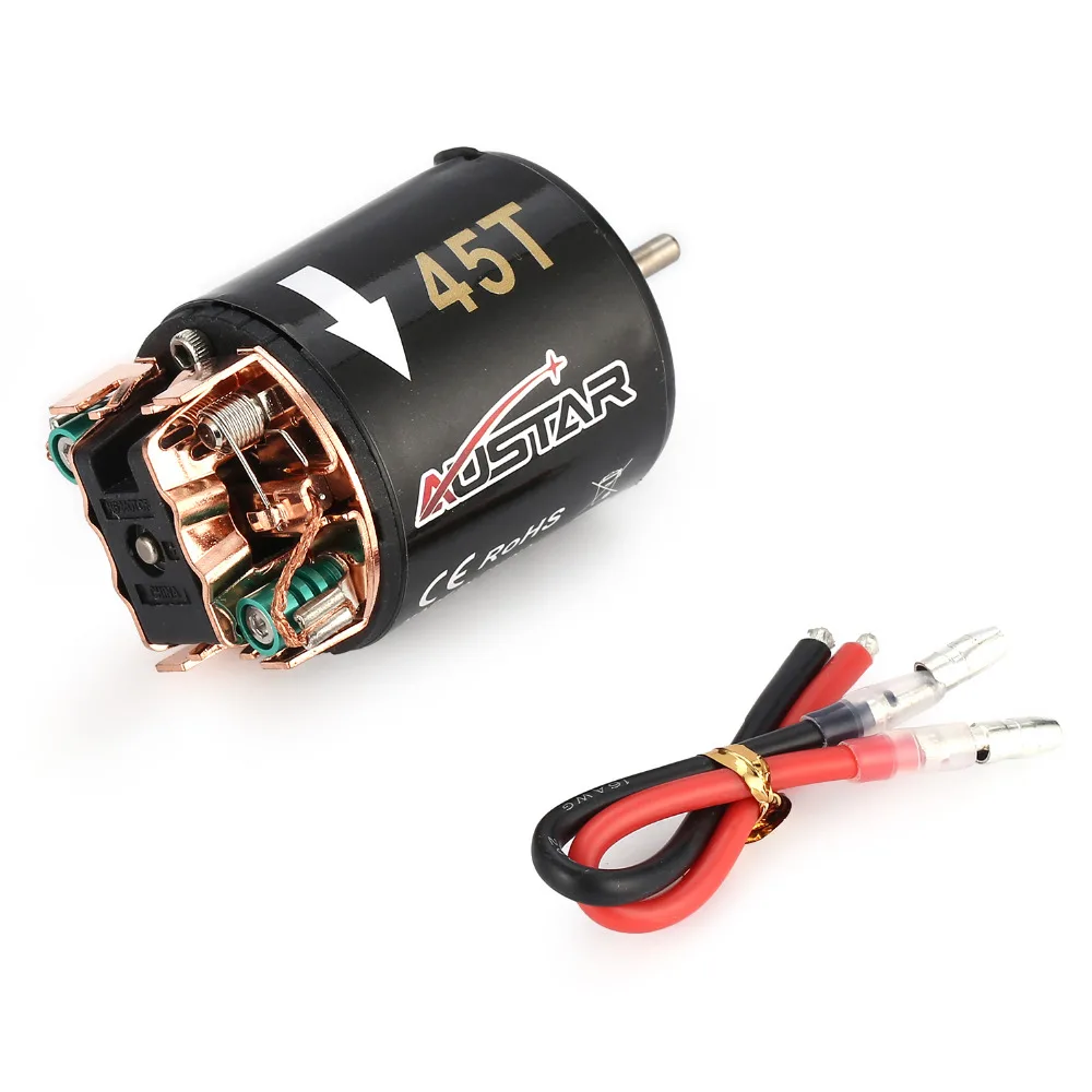 Мотор AUSTAR 540 45T для 1/10 Axial SCX10 RC4WD D90 RC Rock Crawler Climbing с дистанционным управлением