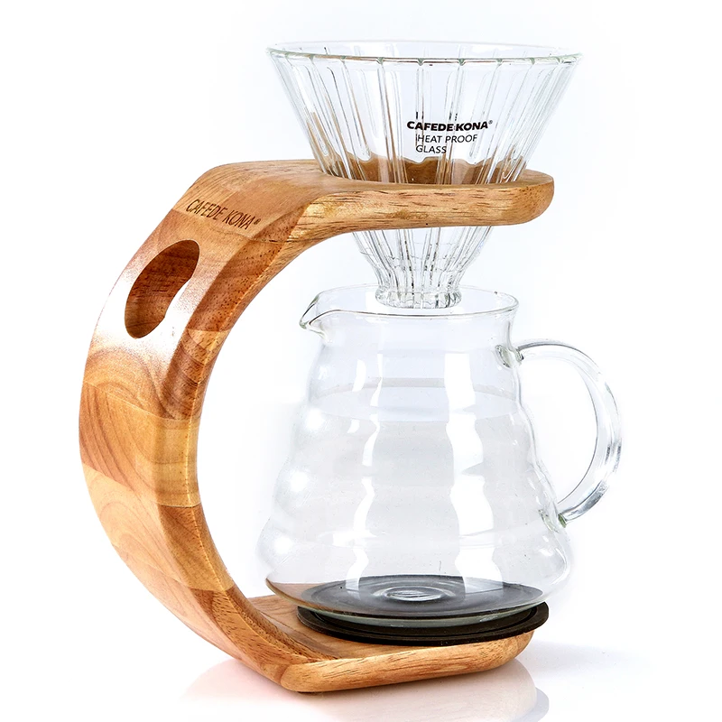 Полукруглый V60 пивоваренный стенд бариста кофе стойка для капельницы держатель