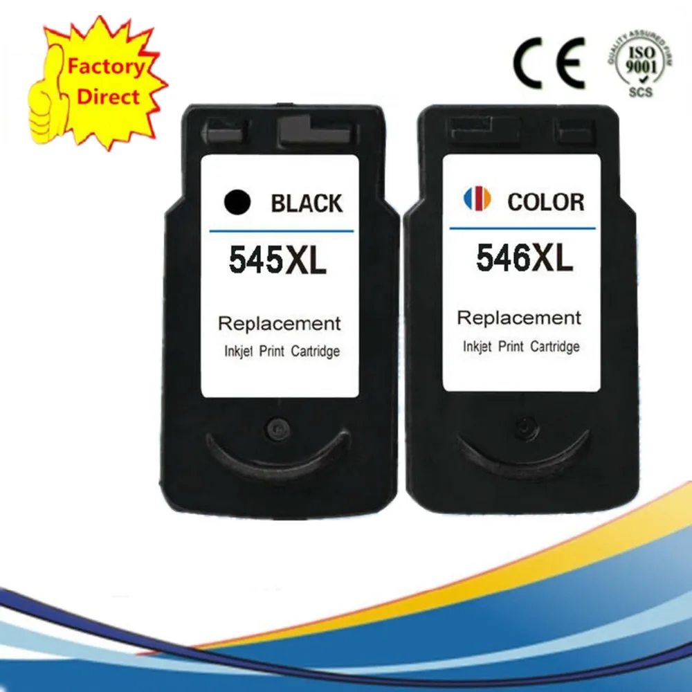 PG 545 XL PG545 CL546 CL 546 чернильные картриджи восстановленные Pixma IP2850 MG2450 MG2455 MG2550 MG2950|ink