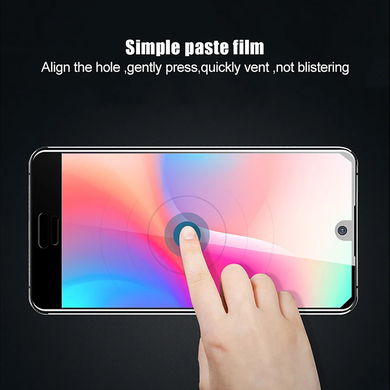 3D закаленное стекло для Sharp Aquos S2 защитная пленка 9 H Взрывозащищенная FS8010|screen