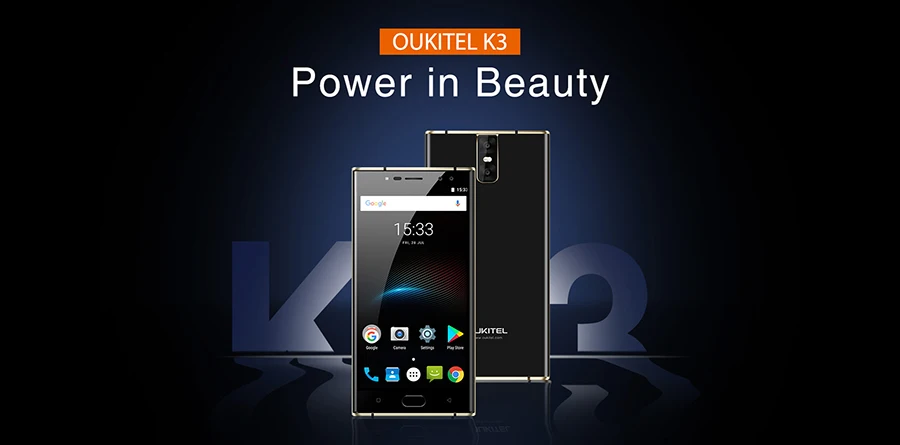 Мобильный телефон Oukitel K3 MT6750T, четыре ядра, 4 Гб ОЗУ, 64 Гб ПЗУ, 5,5 дюймов, FHD 1920x1080, 13 МП, четыре камеры, отпечаток пальца, 6000 мАч