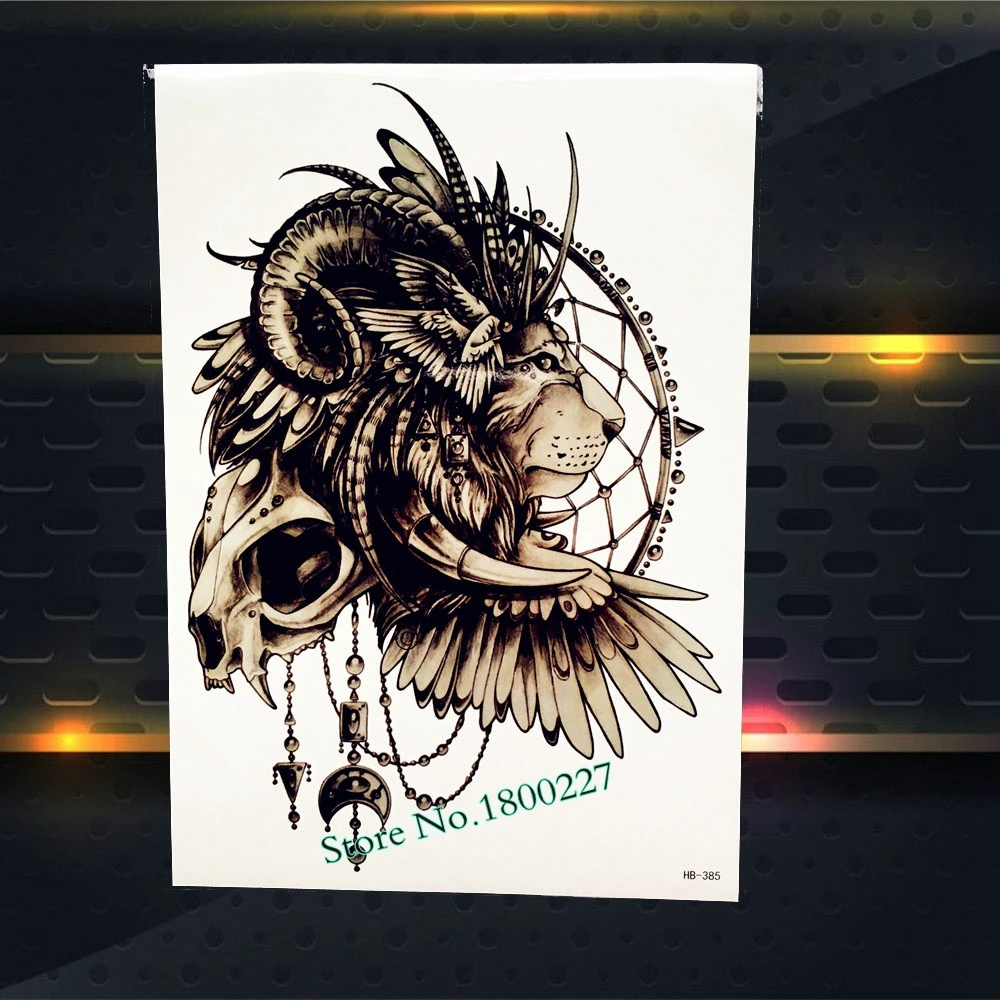 Черный поддельные Защита от солнца Moon Компасы татуировки для Для мужчин женщин