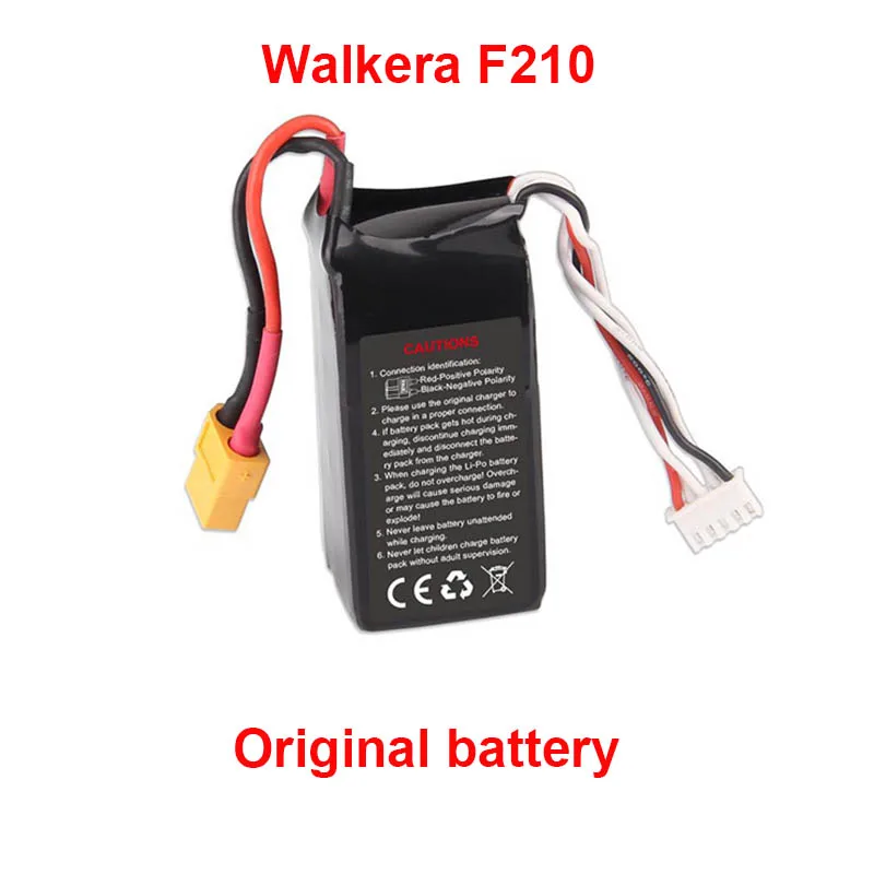 Аккумулятор 14 8 в 1300 мА · ч lipo для квадрокоптера Walkera F210 / 3D RC запасные части F210-Z-35 |