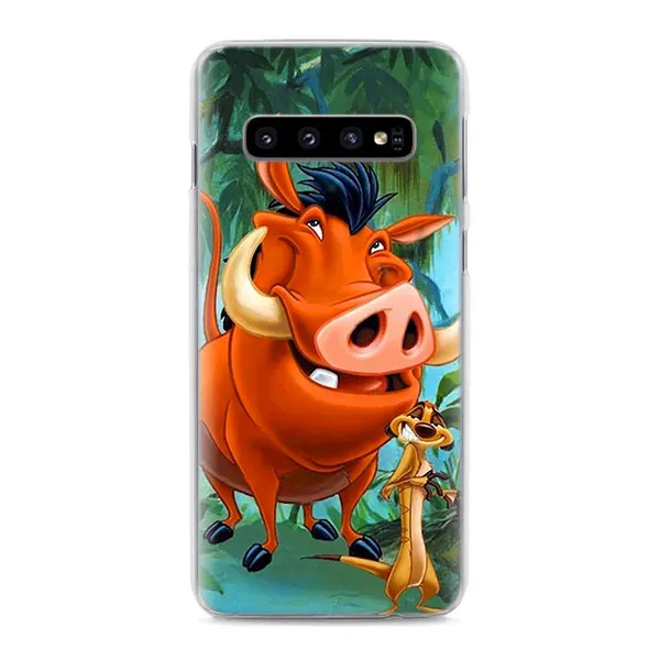 14 Король Лев Hakuna Matata чехол для телефона s для samsung Galaxy S10e S10 S8 S9 Plus M10 M20 M30 A50 S6 S7 Edge жесткий чехол - Цвет: 14