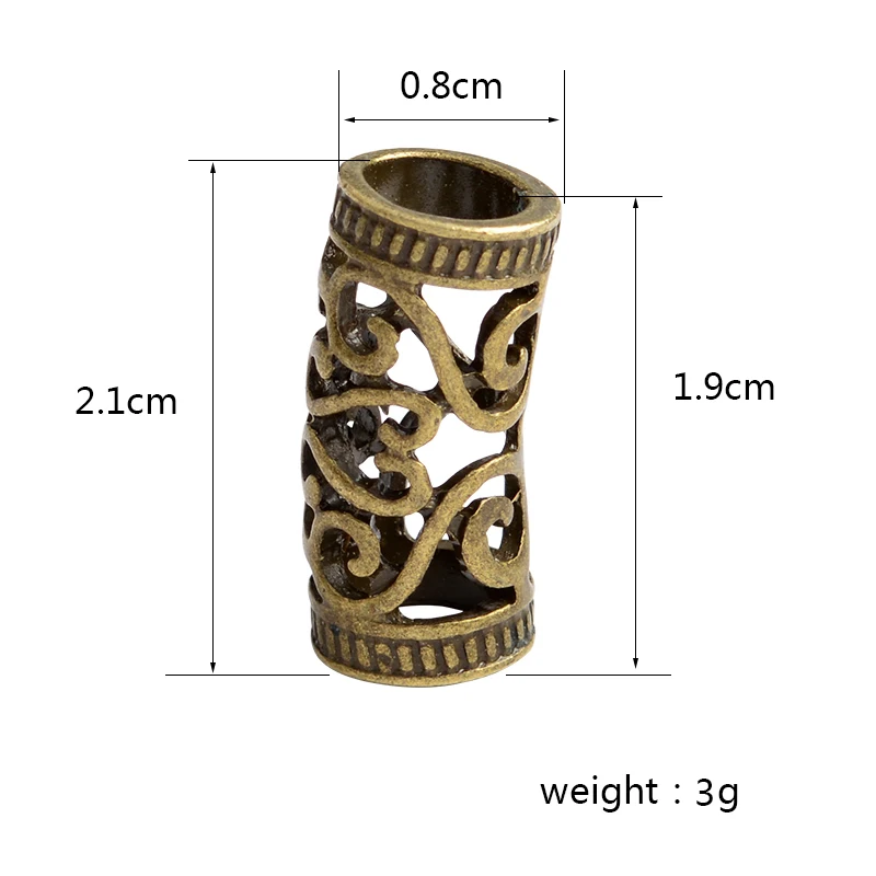 Заколки для волос в стиле викингов мужчин и женщин бижутерия скандинавском