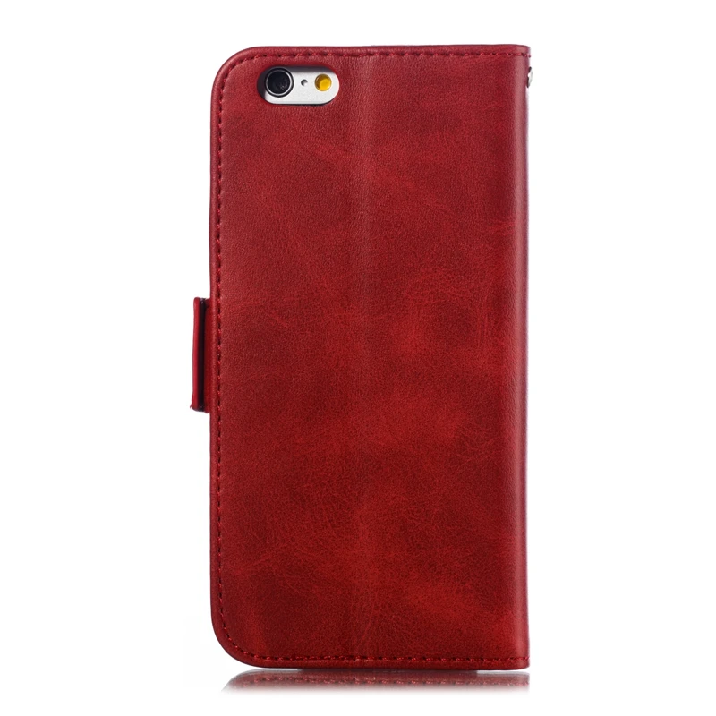 Кожаный флип-чехол для iPhone 6 S чехол-книжка с бумажником и подставкой Etui |