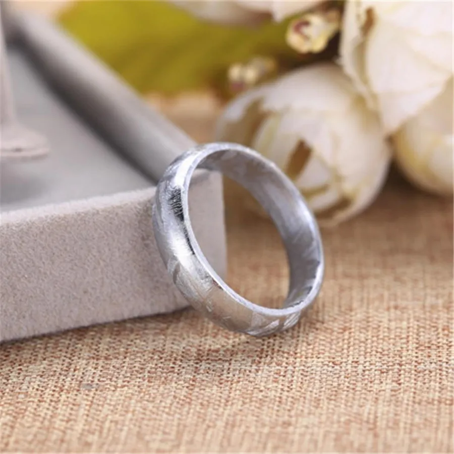 

Genuine Natural Gibeon Iron Meteorite Moldavite Ring For Woman Lady man Silver Cover Stone US Size 7 8 9 10 AAAAA Drop Shipping