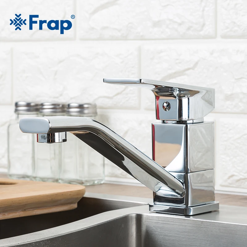 Смеситель для кухонной мойки FRAP F4546 Многоцветный кран холодной и горячей воды