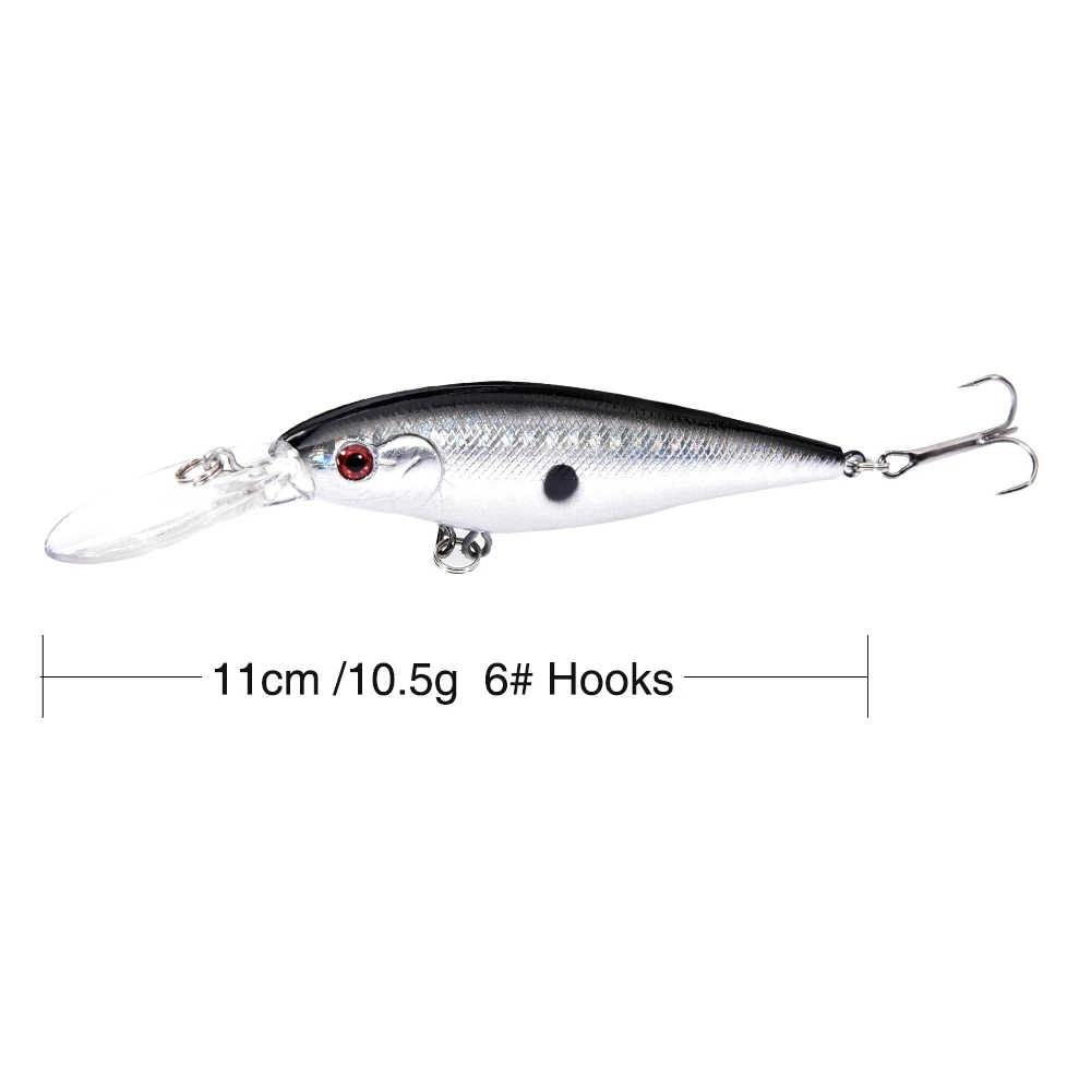 7 Peche Leurre гольян воблер для рыболовной наживки Swimbait для карпа рыболовные приманки Iscas Artificiais жесткие приманки Pesca Jerkbait - Цвет: 7