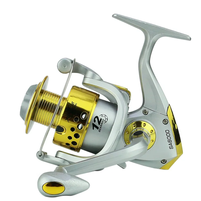 Rooxin катушка для спиннинга рыболовные стержневые катушки 12BB 1000 7000 Pesca Carrete рыбалки