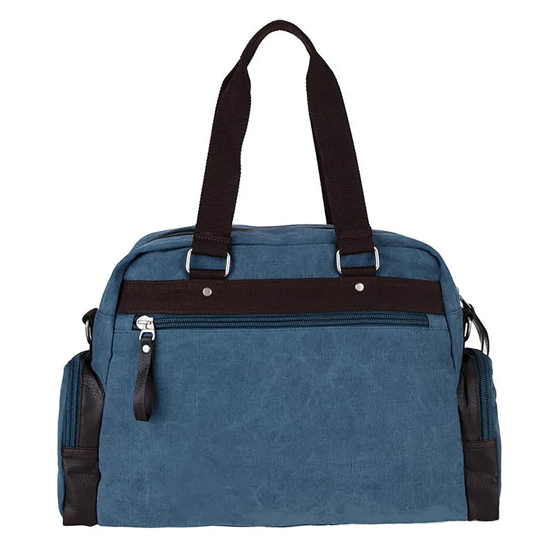 Large Capacity Thick Leisure Portable Fashion Canvas Bag Single Shoulder Crossbody Men And Women Travel | Багаж и сумки