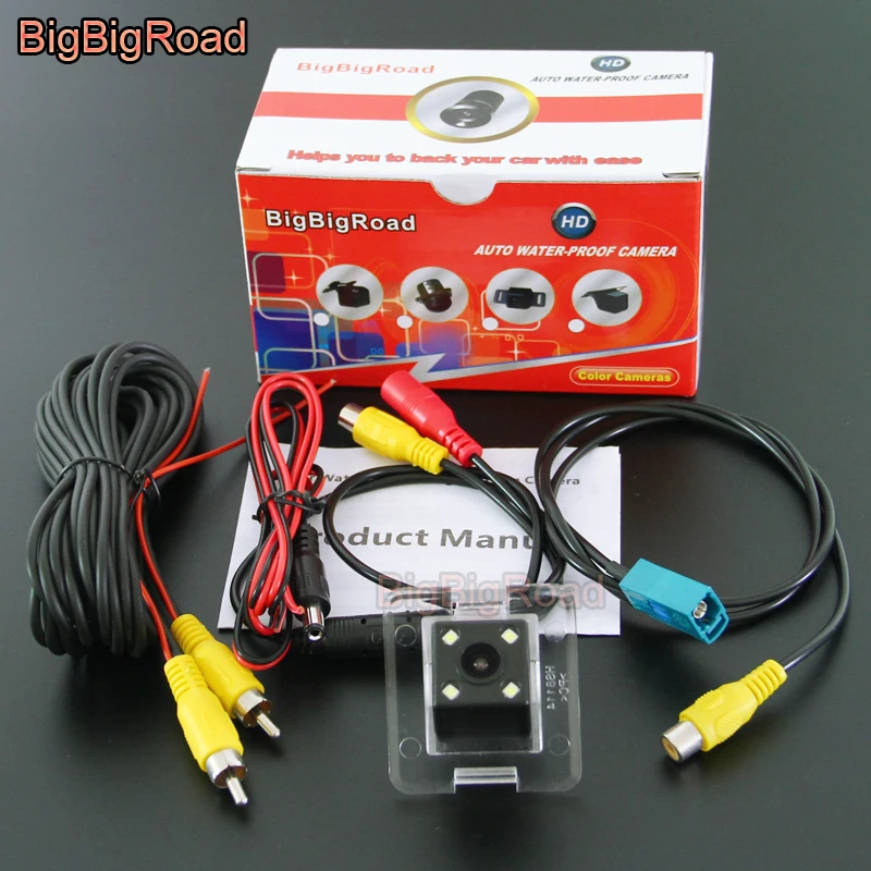 

BigBigRoad For Mercedes Benz GLK Class X204 200 260 300 2009 2010 2011 2012 Car Rear View Camera Connect to Original Screen