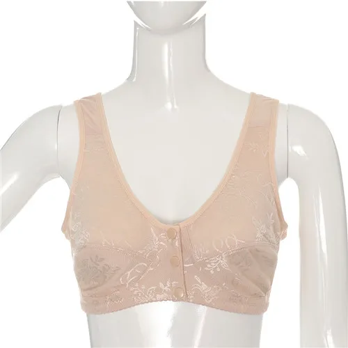 H EIE Осень Зима Женский хлопковый Бесшовный Бюстгальтер Bralette корсет женское нижнее белье женский бюстгальтер большие размеры 36 38 40 42 44 - Цвет: H