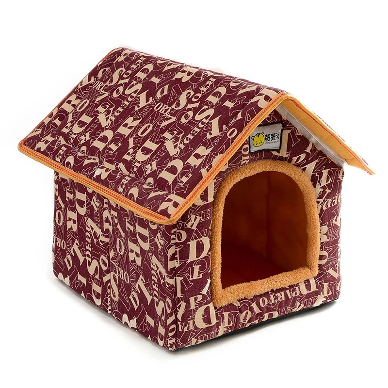 Съемный собачий домик клетка для собак питомник съемный коврик питомцев палатка