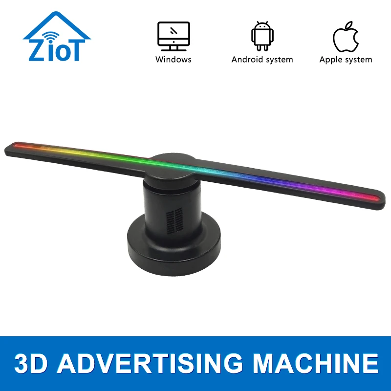 ZIoT 42 см Bluetooth 3D голографический проектор проигрыватель светодиодный дисплей