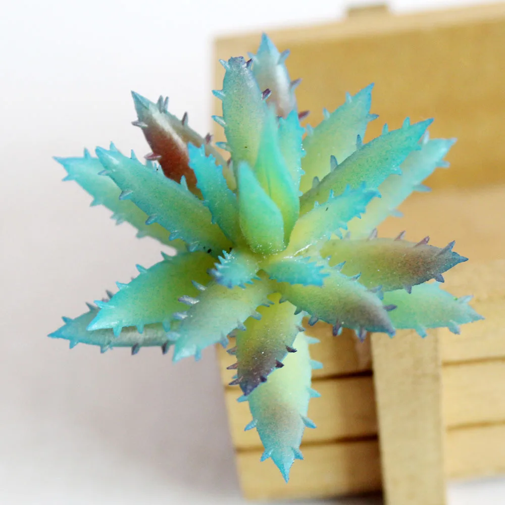 15 Style Artificial Succulent Plants Mini Bonsai Colorful Plants Home Garden Decoration Fake Plants Succulentas DIY Plant Decor