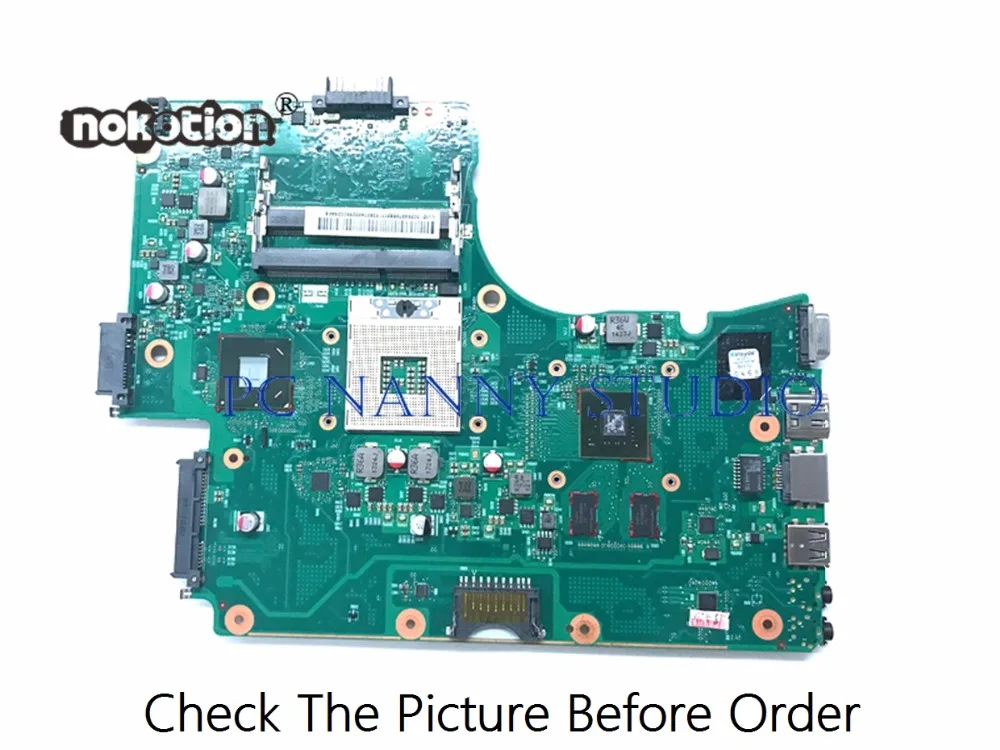 Материнская плата PCNANNY для toshiba satellite C650 C655 6050A2452501 MB A01 HM65 DDR3