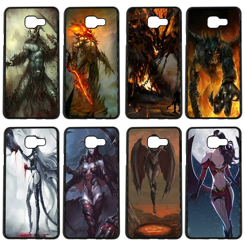 Мода чертёнка демон Охотник сотовый твердый корпус для телефона чехол Samsung Galaxy S8