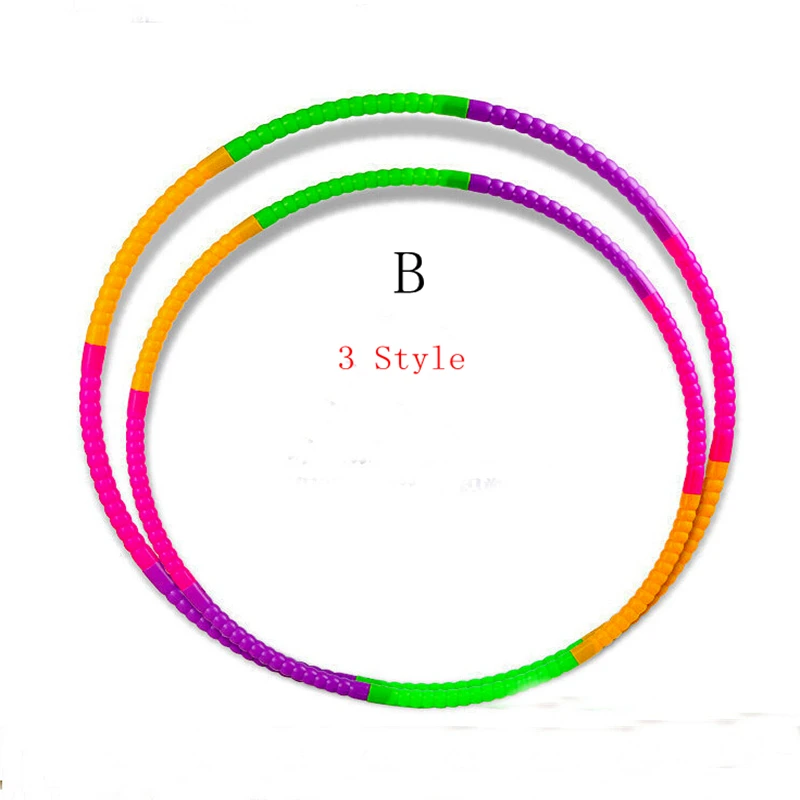 3 стиля детские игрушки съемный обруч многоцветный небольшие кольцевые Фитнес