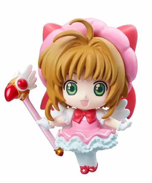 Аниме 5 см 6 шт./компл. Cardcaptor Sakura Мини фигурки Kinomoto Daidouji Tomoyo ПВХ Фигурки игрушки