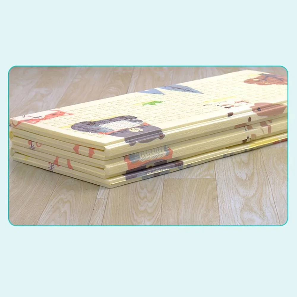 200*180*1,0 см детский игровой коврик Xpe Puzzle Детский коврик утолщенный Tapete Infantil детская комната ползающий коврик складной коврик ковер