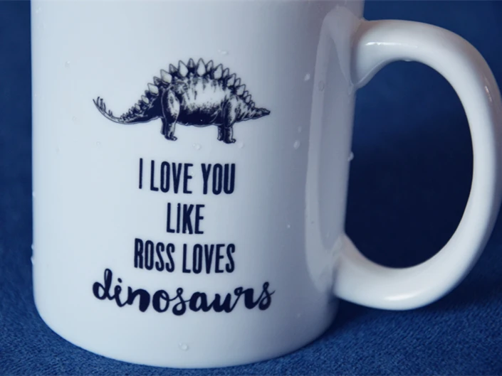 Новинка серия для ТВ-шоу друзей белая керамическая чашка кофе и чая кружка I Love You