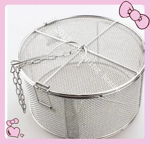 Дуршлаги и ситечки 12 5 см корзина из нержавеющей стали пакет для приправ посылка
