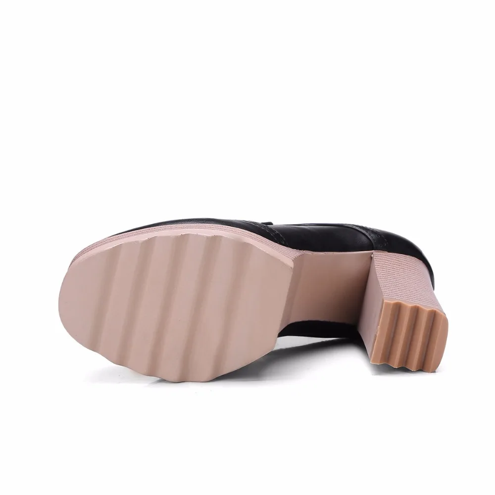 Женские туфли лодочки из искусственной кожи на платформе|Женские туфли| |